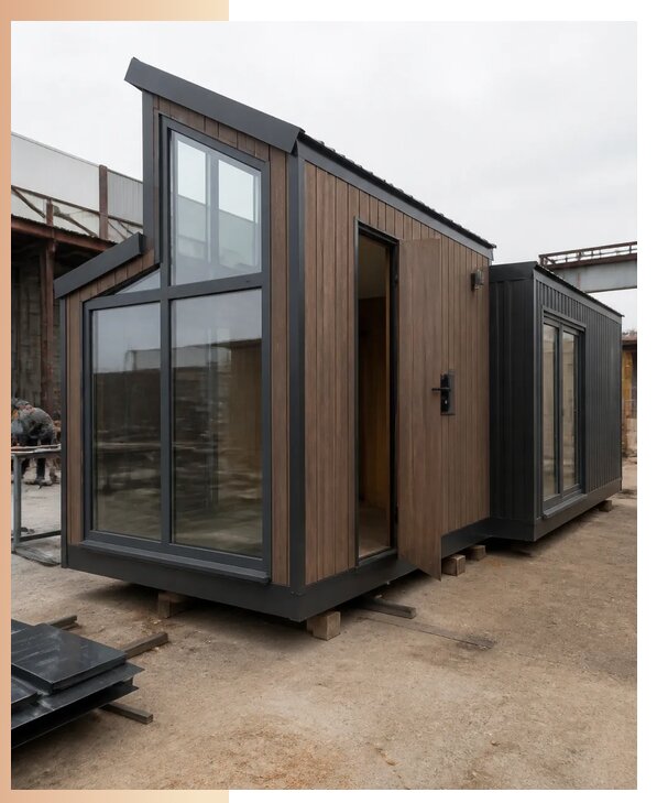 Изготовление нестандартных бытовок на заказ в Калининграде